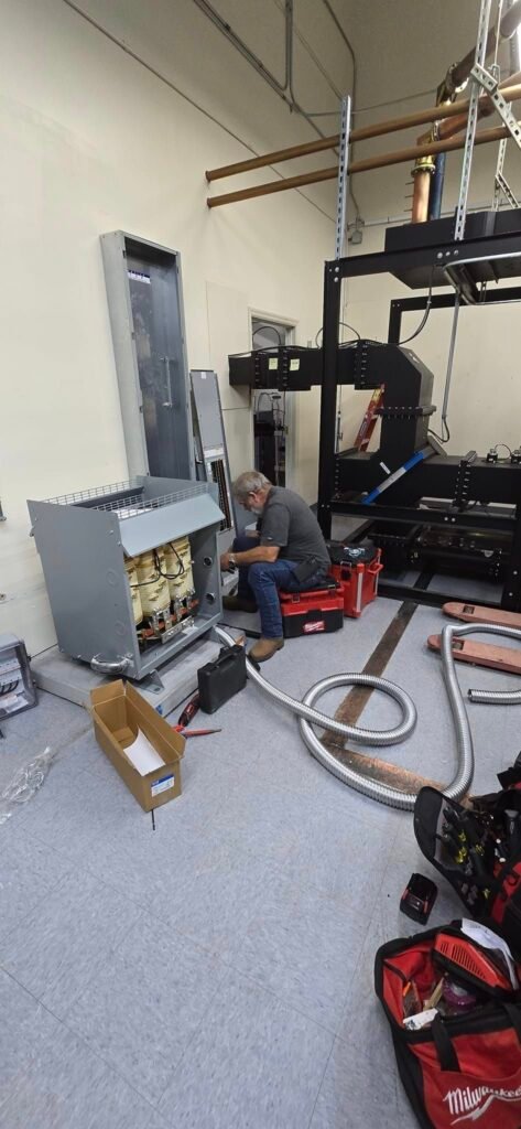 Electrical Install for Metal Garage - Patterson Electrical Contracting - Loxahatchee, FL Palm Beach County - Electrician